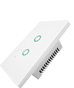 Interruptor Wifi Táctil de Pared marca GENERICO Serie S/N; Canales 2, Blanco