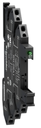 Base de Relé marca Schneider Electric Serie RSL; Bobina 12-24VAC/DC Contactos CO 1