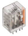 Relé de Control marca Weidmüller Serie DRM; Amperaje 5A, Bobina 24VDC Contactos CO 4    