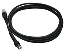 Cable de comunicación USB  marca Datalogic Serie CAB-438; Tipo A Longitud 2M  