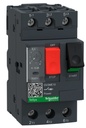 Guardamotor marca SCHNEIDER serie TeSys GV2; Amperaje 4 - 6.3A Polos 3