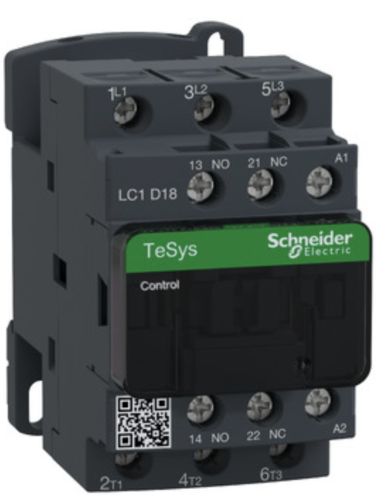 Contactor Tesys D - 3P(3 NA) - AC-3 - <= 440 V 18 A - 24 V CA bobina
