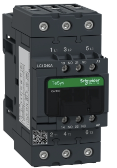 Contactor Tesys D - 3P(3 NA) - AC-3 - <= 440 V 40 A - 24 V CA 50/60 Hz bobina