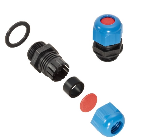 Prensaestopa prensacables Conector M40 marca Weidmüller Serie VG ; Material plástico