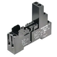 SRC-I 2CO RIDERSERIES RCI, Base para relé, Número de contactos: 2, Contacto conmutado, Intensidad permanente: 8 A, Conexión brida-tornillo
