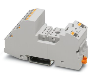 Base de Relé de Control marca PHOENIX CONTACT Serie RIF-2-BPT/4X21; Contactos CO 2 CO 4     