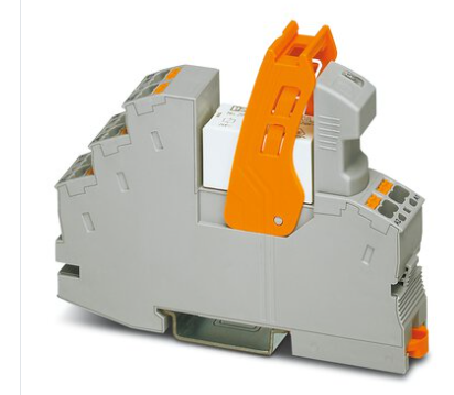 Relé de Control c/base marca PHOENIX CONTACT Serie RIF; Amperaje 8A Bobina 110VAC Contactos CO 2 Conexión Salida 250VAC/DC, push in  