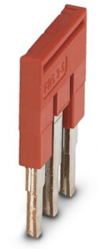 Puente para Borneras marca PHOENIX CONTACT Serie FBS 3-5; Polos 3, para bornas 2.5mm.          