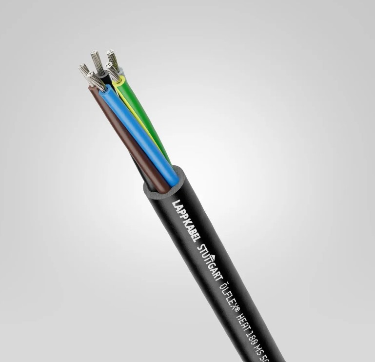 Cable de alimentación y control ÖLFLEX® HEAT 180 MS 4G2,5 ; 4G2,5; U 0 /U: 300/500 V;