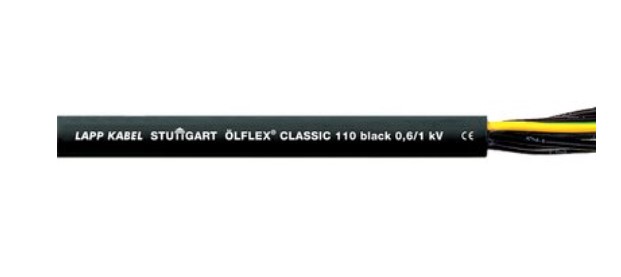 ÖLFLEX CLASSIC 110 Negro 0,6/1 kV 4G35 [longitud estándar: 500 m]