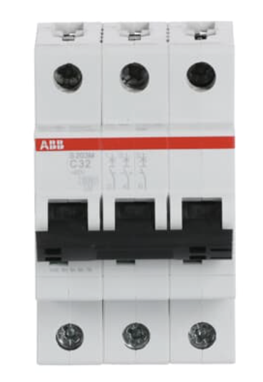 Interruptor automático - S200M - 3P - 32 A - C - (AC) 10 kA