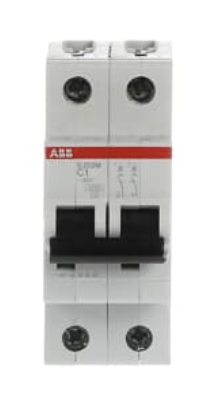 Interruptor automático - S200M - 2P - 1 A - C - (AC) 10 kA