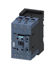 Contactor de potencia, AC-3e/AC-3, 80 A, 37 kW/400 V, 3 polos, 110 V CA, 50 Hz/120 V, 60 Hz, contactos auxiliares: 1 NA + 1 NC, terminal de tornillo, tamaño: S3