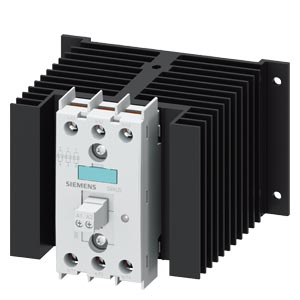 Contactor estático trifásico 3RF2 AC 51 / 40 A / 40 °C 48-600 V / DC 4-30 V controlado por 3 fases borne de tornillo Tensión de bloqueo 1200 V