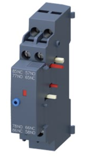 Bloque de señalización para interruptor automático 3RV2 con conexión de tornillo