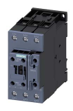 Contactor marca Siemens Serie SIRIUS 3RT2; Amperaje 65A Polos 3 Potencia (kW) 30kW Potencia (HP) 40HP Bobina 24VDC Contacto Aux 1NO Contacto Aux 1NC