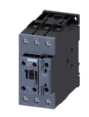 Contactor marca Siemens, Serie SIRIUS 3RT2; Amperaje 50A, Potencia (kW) 22kW, Potencia (HP) 30HP, Bobina 230VAC, polos 3, 1NO+1NC, tamaño S2, terminal de tornillo