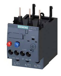 3RU2126-4AB0 Relé de sobrecarga 11...16 A térmico para protección de motores tamaño S0, clase 10
