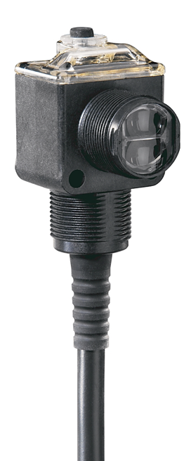 Sensor de Proximidad / Fotoeléctrico marca ALLEN BRADLEY Serie 42EF; Tipo Retrorreflectivo polarizado Alimentación 12-30VDC Dimensiones 46.7x34.5x27mm conexión Pig-Tail Salida PNP Alcance 3M