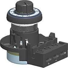 Potenciómetro marca ALLEN BRADLEY Serie 800F; Resistencia 1K