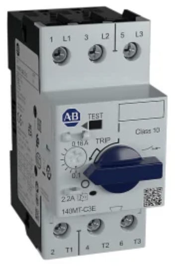 140MT-C3E-C16 Guardamotor, C Frame, 10 - 16A, Trip Class 10, Standard Breaking Capacity, Std Mgntc Trp (Fxd at 14 x le)