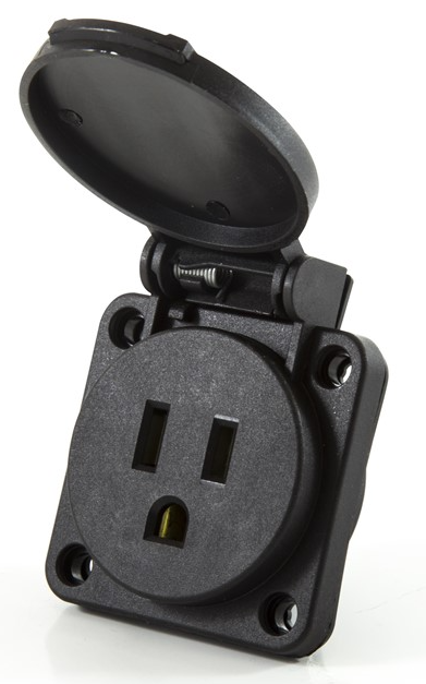 Enchufe / Conector con Tapa marca EMAS Serie EPR; Amperaje 16A Polos 2+E Voltaje 230VAC