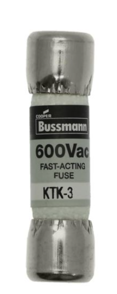 FUSE 3AMP 600VAC FAST ACTING SUPPLEMENTAL