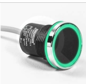 Pulsador Táctil Capacitivo marca EMAS Serie SCB; No Iluminado momentáneo Diámetro 22mm Contacto 1NO PNP