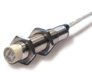 IS-12-E1-03 Sensor de Proximidad marca Datalogic Serie BASIC M12; Tipo Inductivo Alimentación 10-30VDC Diámetro del Sensor M12 Conexión Tipo Cable Salida PNP-NO Alcance 4mm.