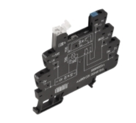 Base de Relé tipo Slim marca Weidmüller Serie TERMSERIES; Bobina 5VDC Contactos CO 1 Conexión Tornillo Macizo   
