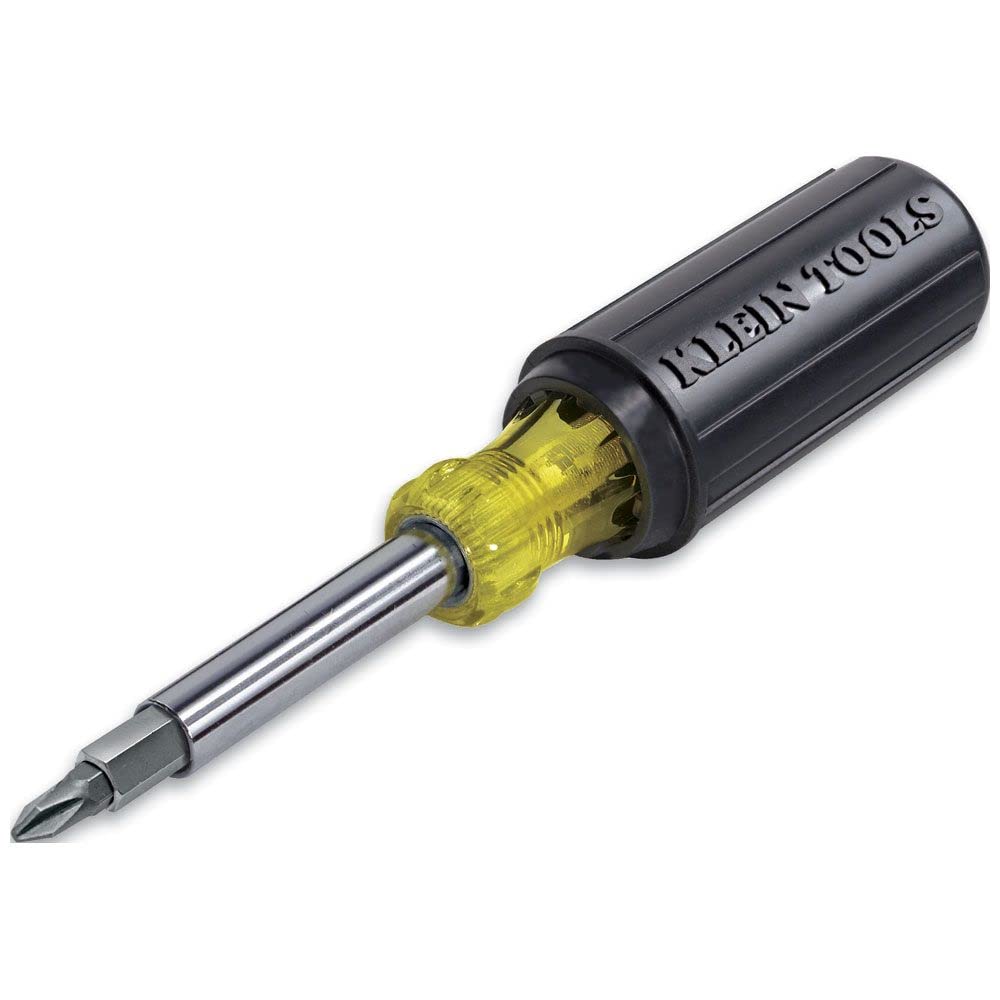 Set Destornillador Multipunta 11 en 1 con puntas Phillips, ranuradas, cuadradas y TORX marca KLEIN TOOLS Serie 325; Medidas 3/8'', 5/16'' y 1/4''         