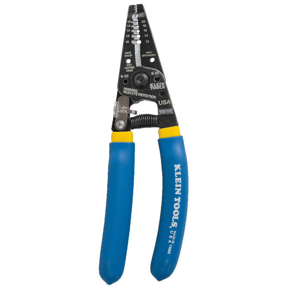 Cortador y pelacables de cobre trenzado y sólido Klein Tools 11055