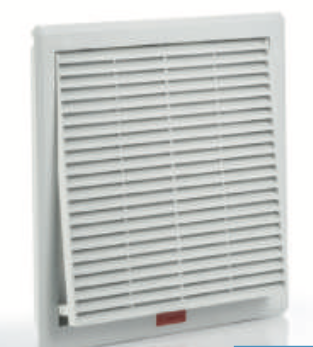 Extractor / Ventilador para Armarios marca PLASTIM Serie PTF2500; Alimentación 230VAC Dimensiones 260x260x103mm       
