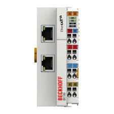 Interfaz de acople EtherCAT / Ethernet Marca BECKHOFF Serie EK1; Puertos 2x RJ45        