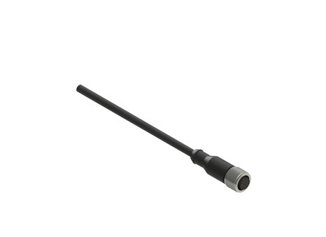Conector con cable marca Pizzato Serie VF; Conector M12-Hembra Polos 5 Longitud cable 5M      