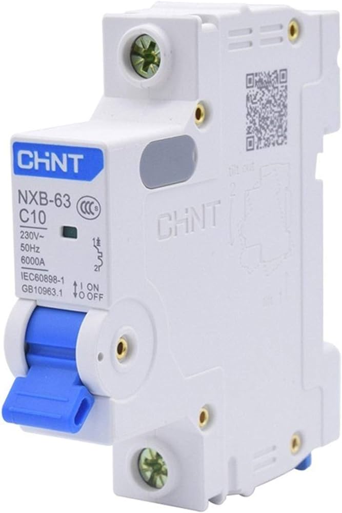 Breaker para Riel Din Chint 1 polos 4A 