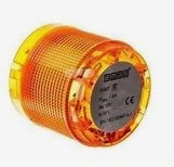 Módulo Torreta marca EMAS Serie IKM; Color Anaranjado Diámetro 70mm    
