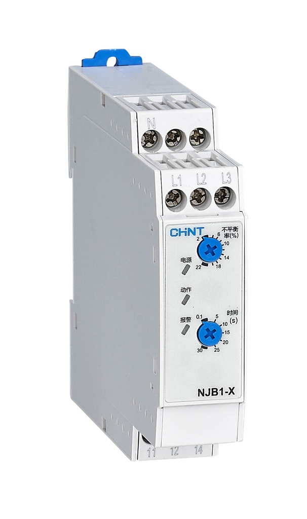 Relé Control de Fases Secuencia/Fallo/Desequilibrio 3F 200-500VAC 1NO/NC