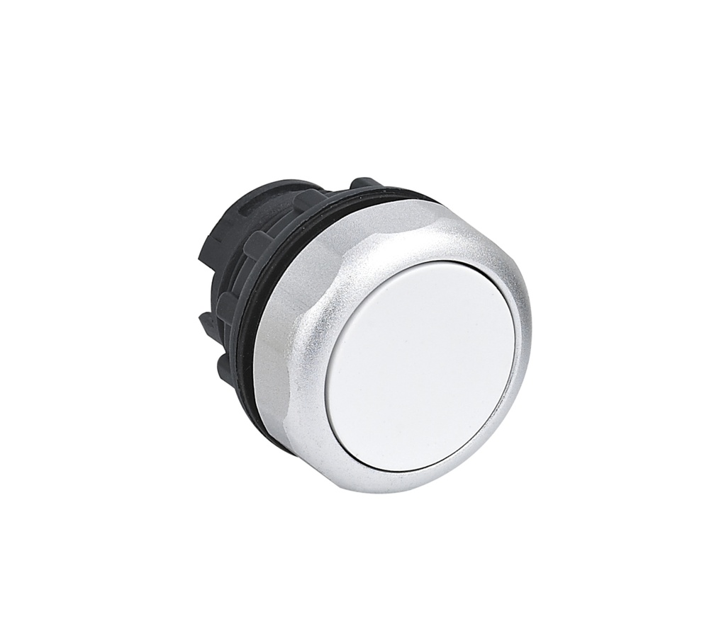 Cabezal Pulsador Rasante Iluminado Blanco marca CHINT