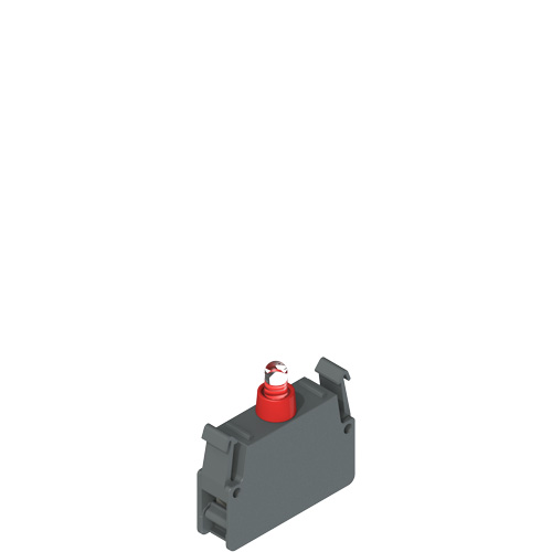 Bloque LED marca Pizzato Serie E2 LP; Voltaje 12-24VAC/DC Color Rojo