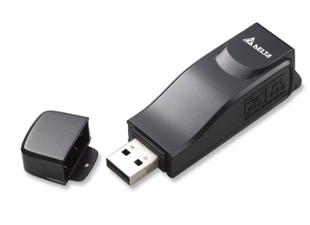 Convertidor / Adaptador Portátil de interfaz USB a RS485 para VFD marca DELTA