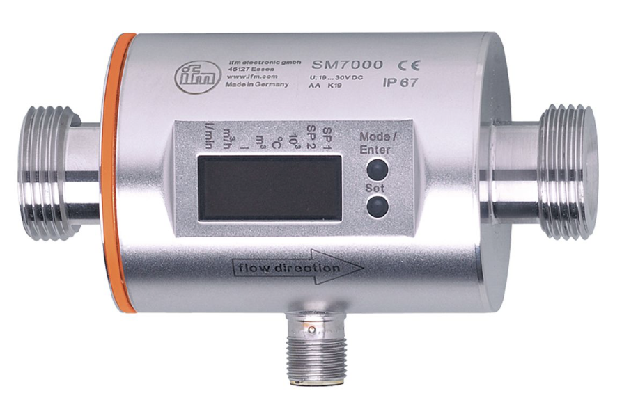 SM7000 Caudalímetro magneto-inductivo SMR34GGXFRKG/US-100 Número de salidas digitales: 2; Número de salidas analógicas: 1 Rango de medición 0,2...50 l/min 0,01...3 m³/h Conexión de proceso conexión de rosca G 3/4 rosca exterior DN20 junta plana
