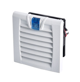 Ventilador con Filtro para gabinete Marca LINKWELL Serie LK32 Alimentación 110VAC Dimensiones 254x254x133 mm
