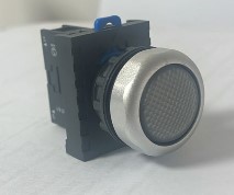Luz Piloto LED Marca Chint Serie NP8; Color Blanco Diámetro 22mm Bobina 24VAC/DC