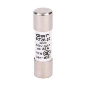 Fusible cilíndrico marca CHINT, 8.5x31.5mm 6A gG