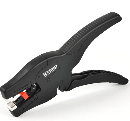 Pelacables con cortador incorporado, herramienta multifuncional para pelar cables y herramienta de corte para 0,03-10 mm2 × 20