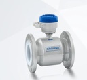 Caudalímetro magnético inductivo KROHNE Tipo OPTIFLUX 4100 W Cabezal primario OPTIFLUX 4000 Modelo independiente Tamaño del medidor: DN 150/6" Conexión: 6" ASME B 16.5 150 lb RF Dimensiones totales: 300 mm/11,81", sin juntas ni anillos Material de la brida: acero inoxidable 1.4404/316/316 L Temperatura del producto: -40...+180 °C/-40...+356 °F dependiendo de la presión Carcasa: acero inoxidable 304/1.4301 Revestimiento: PFA Electrodos: acero inoxidable 1.4571/316 Ti Electrodos fijos Construcción de 2 electrodos Clase de aislamiento de las bobinas: H Clase de protección: IP 66/67 W (NEMA 4X/6) Según EN 60529 Cable (señal) 10 m/30 ft DS Conexión del cable: Caja de terminales de acero inoxidable 1.4408 Conexión roscada 1/2" NPT Instrucciones de instalación en varios idiomas Calibración GKL Sin anillos E-P Acabado estándar KROHNE (gris KROHNE) Equipo 1 de Detección de Desastres (PED) - gases Marcado CE/NOBO DATOS DE APLICACIÓN Medio: Agua (H₂O) Rango de medición: 0,0 ... 60,0 m³/h Temperatura: 20,0 °C Presión: 3,0 bar manométrica Densidad: 1,0 kg/l Viscosidad: 1,0 mPa.s+Convertidor de caudal KROHNE Tipo IFC 100 W Carcasa para montaje en pared (10°) Detección de tubería vacía, conductividad Incluye software PACTWARE Precisión: ver TDS Alimentación: 12-24 V CC (9-31 V) [4 W] Conexión roscada: 4 x 1/2" NPT