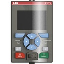 Módulo HMI marca ABB modelo PSDKP-1; módulo de interfaz HMI para arrancadores suaves serie PSTX, incluye teclado/interfaz de operación y conector RJ45 para conexión con el softstarter, utilizado para configuración, monitoreo y control local del equipo, compatible con arrancadores suaves ABB PSTX30…PSTX1250, peso aproximado 0.16 kg, dimensiones aproximadas 74.5 × 54.5 × 114 mm, referencia 1SFA899319R1001.