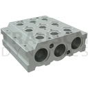 Placa Ciega para manifolds marca CAMOZZI Serie 3 CNVL; Diámetro G1/2"
